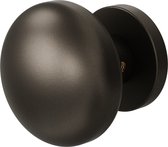 Deurknop - Brons Kleur - RVS - GPF bouwbeslag - GPF9957.A1-00 Dark blend paddenstoel knop S1 65mm draaibaar met rond
