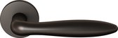 Deurkruk op rozet - Brons Kleur - RVS - GPF bouwbeslag - GPF1314.A1.00 Rangi Deurklink op ronde Dark blend, 50x8mm