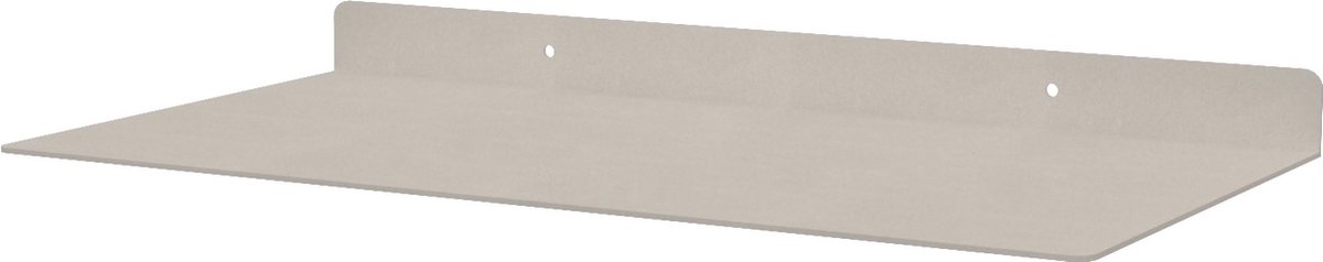 Handdoek plankjes - 40 cm - Kleur Lichtgrijs / handdoekrek badkamer - handdoekenplank