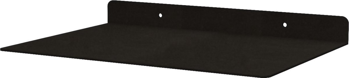 Handdoek plankjes - 30 cm - Kleur Zwart / handdoekrek badkamer - handdoekenplank