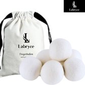 Labryce® XL Drogerballen 8,5 cm 6 stuks - 100% Nieuw Zeelands Schapenwol