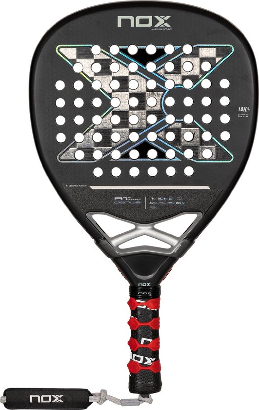 NOX AT Genius Attack - 18K Alum (Diamant) - 2024 padelracket