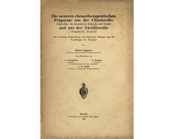 Die neueren chemotherapeutischen Präparate aus der Chininreihe (Optochin, im besonderen Eukupin und Vuzin) und aus der Akridinreihe (Trypaflavin, Rivanol)