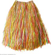 Widmann - Hawaii & Carribean & Tropisch Kostuum - Roselani Hawaiirok 75 Centimeter, Meerkleurig - Multicolor - One Size - Carnavalskleding - Verkleedkleding