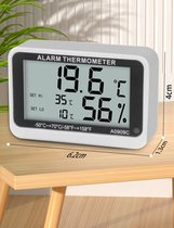 Digitale Thermometer voor Koelkast en Vriezer (-58 °F tot 158 °F) met Alarm en Opnamefunctie