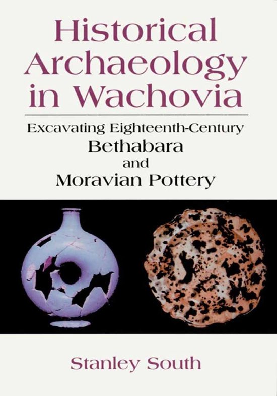 Historical Archaeology in Wachovia - cover