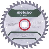 Metabo 628659000 Cirkelzaagblad Precision Cut - 160 x 20 x 36T - Hout