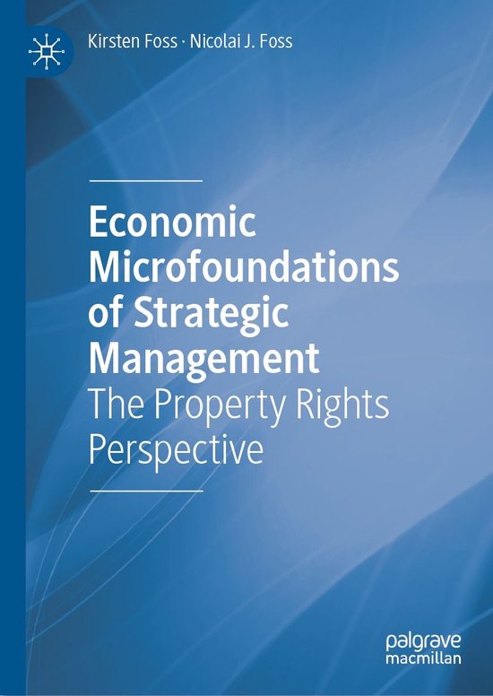 Business and Management (R0) - Economic Microfoundations of  ... - cover