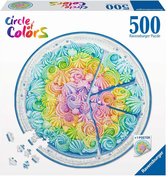 Puzzle rond - cercle de couleurs - Rainbow cake - Rainbow cake - puzzle
