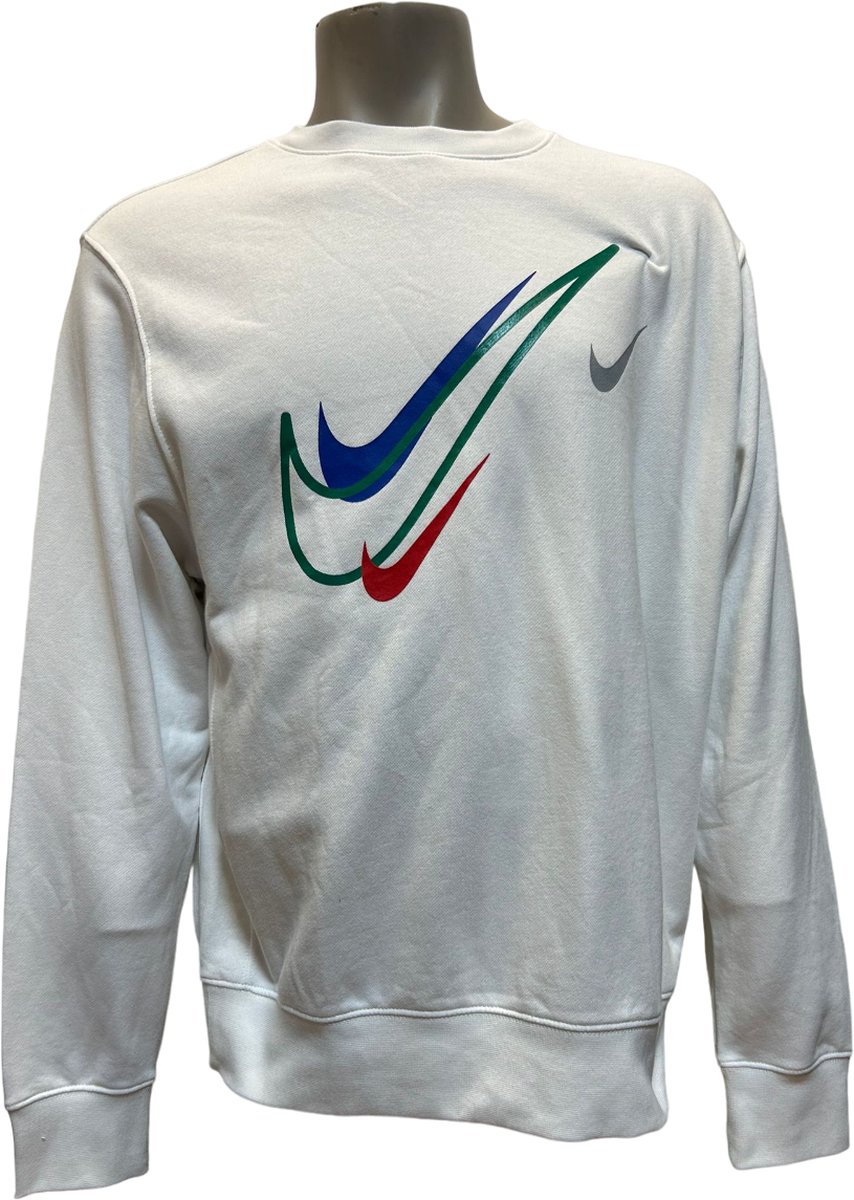 Nike Mens Homme Sweater Wit