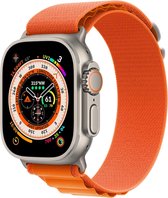 Watchbandjes.nl - Alpine Loop geschikt voor Apple Watch - Oranje
