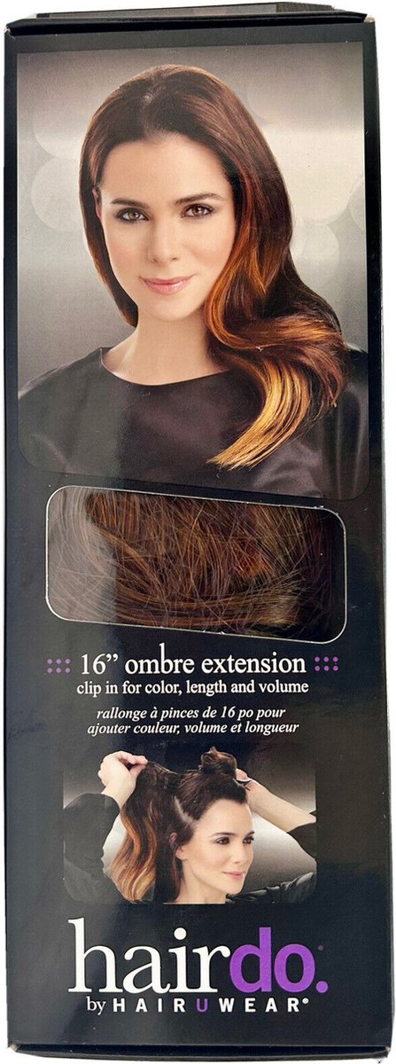 Hairdo HairUWear - clip in hairextensions - 16 inch (40 cm) - ombre extensions