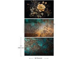 Redesign with Prima - Découpage - Petals Adorned - 3vellen 48,2 x 76,2 cm