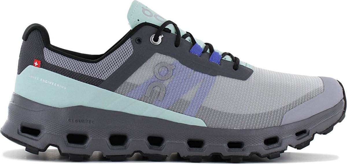 ON Running Cloudvista - Heren Trail-Running Schoenen Multisportschoenen Hardloopschoenen Alloy-Black 64.98272 - Maat EU 42 US 8.5