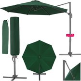 tectake-  parasol Daria groen - 403134- met beschermhoes