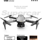 Huiselijk Geluk v88 8k Dual - Drone - Drone met Camera - Drone met Camera voor Buiten - 8k video - 45 min - 50x zoom