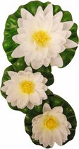 Ubbink 3-delige Waterlelieset decoratief wit