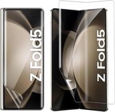 Zachte TPU Hydrogel screenprotectors (opvouwbare scherm en voorscherm) voor Galaxy Z Fold 5