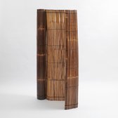 Paravent en Bamboe - Clôture - L300cm/H150cm - Foncé