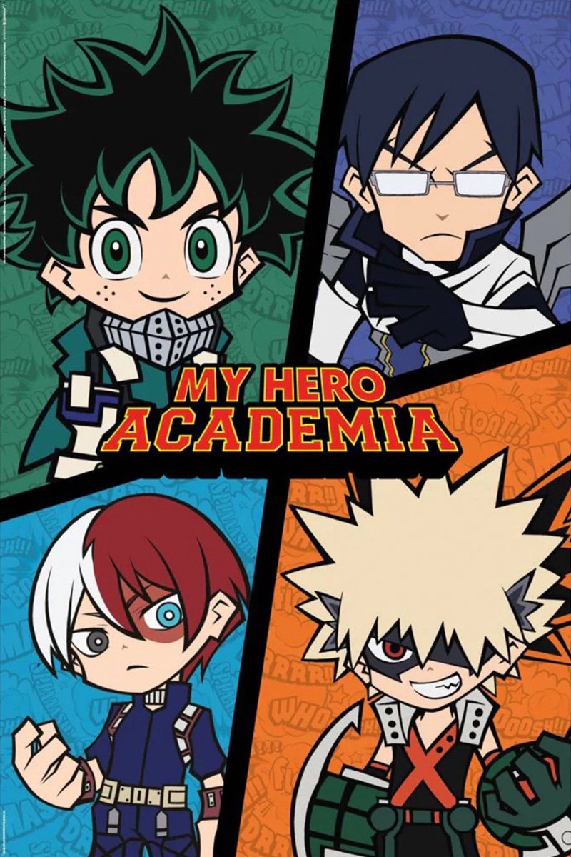 My Hero Academia Chibi - Maxi Poster - 61 x 96.5 cm