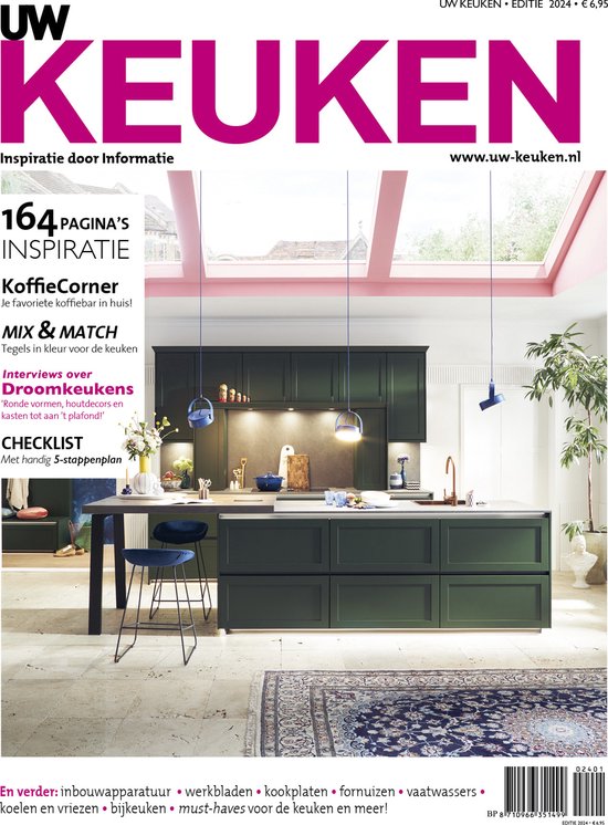 Uw Keuken magazine 180 pagina's inspiratie