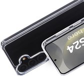 Mobiparts hoesje geschikt voor Samsung Galaxy S24 - Hardcover - MagSafe - Transparant