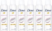 Dove Powder Soft Deo Spray - 6 x 150 ml