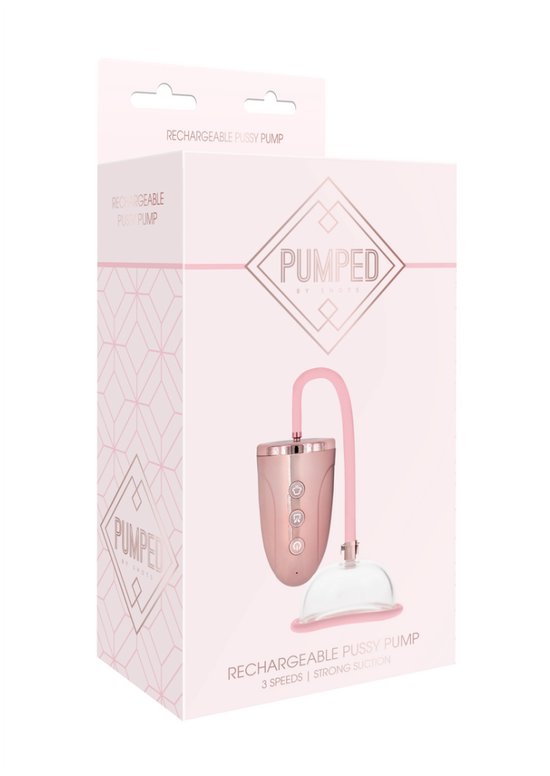 Pompe à chatte rechargeable - Rose