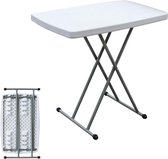 SogesFurniture Heavy Duty Opvouwbare Tuintafel voor Camping en Picknick - Draagbare Schraagtafel HP-76X-BH camping table