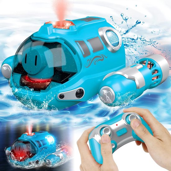 Robo Blast One op afstand bestuurbare robot - wit