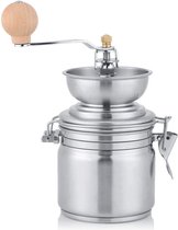 Koffiemolen roestvrij staal Handmatig | Spice Noten Slijpmolen Handgereedschap (Zilver) coffee grinder manual