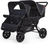 CHILDWHEELS Vierlingbuggy Two By Two zwart CWTB2
