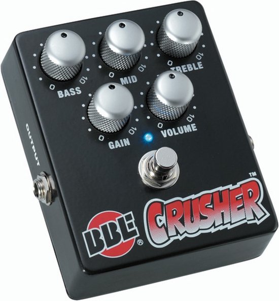 BBE Crusher Distortion gitaar effect pedaal