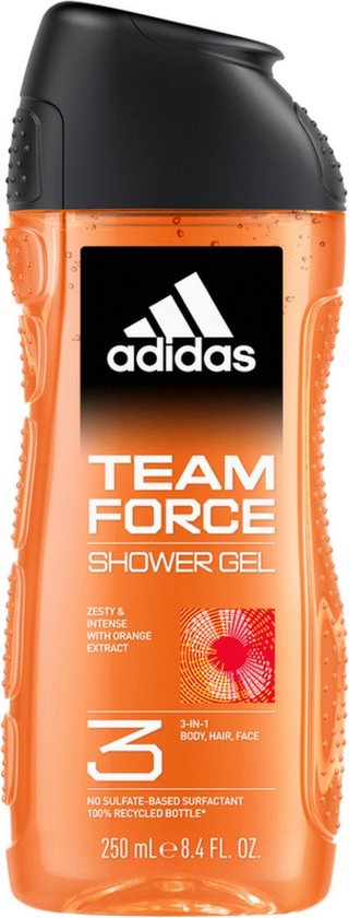 Adidas Shower 250ml 3in1 Team Force