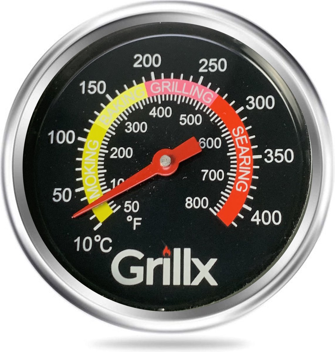 Grillx Grillx Monteerbare Barbecue Thermometer - afbeelding 2