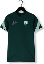 Malelions Pre-match T-shirt Polo's & T-shirts Jongens - Polo shirt - Donkergroen - Maat 140