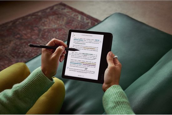 Kobo Libra Colour - E-reader - 7 inch kleurenscherm - 32GB - Luisterboeken - Zwart