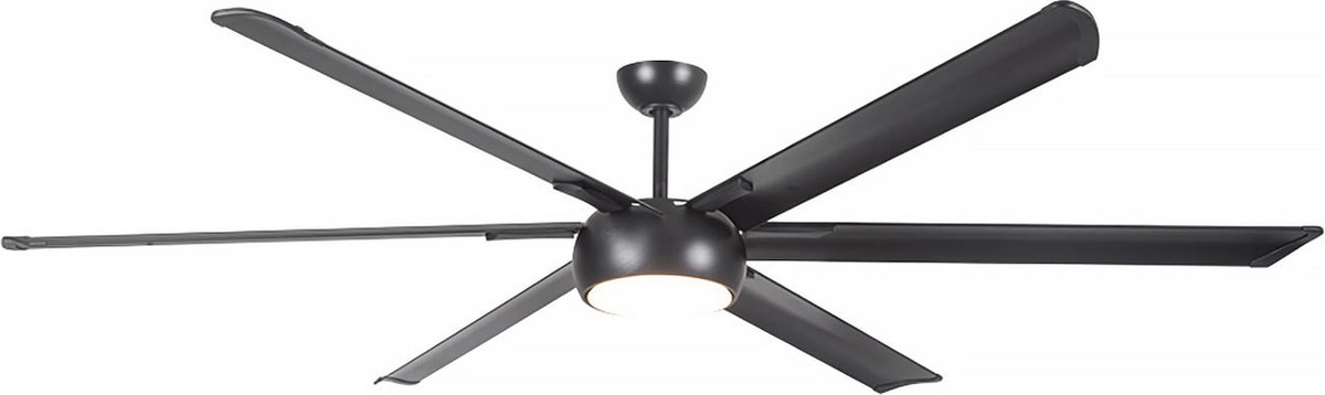 Freelight Plafondventilator Ventisei Ø 213cm Xxl Zwart