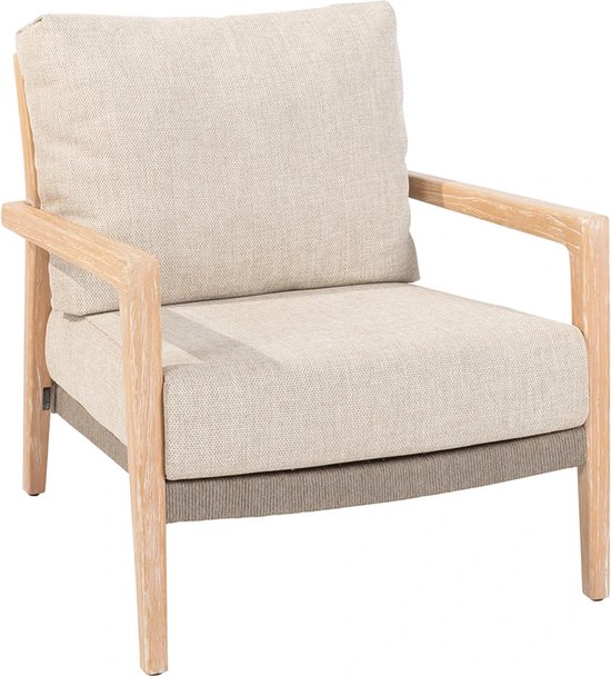 4 Seasons Outdoor Julia Loungestoel - Brushed Teak