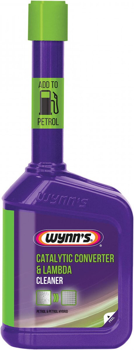 Wynn's Catalytic Converter & Lambda Cleaner - Ideaal Voor Benzine & Hybride motoren - Optimaliseert Efficiëntie - Herstelt Motorprestaties