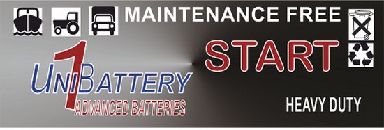 UniBattery 53522 accu