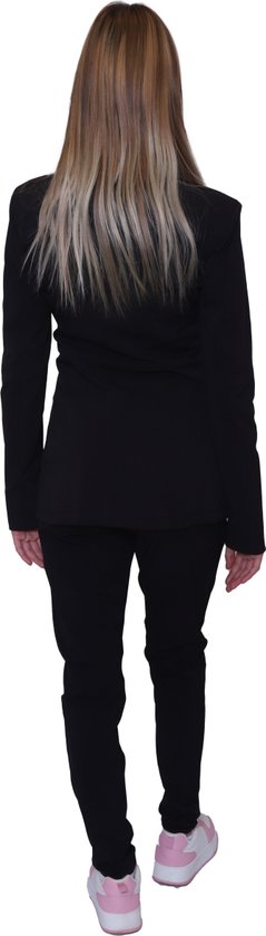 Blazer de voyage mi long Besy(27-525-5648) Noir Taille L