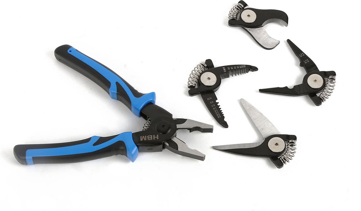 HBM machines 5 in 1 tang met verwisselbare kop
