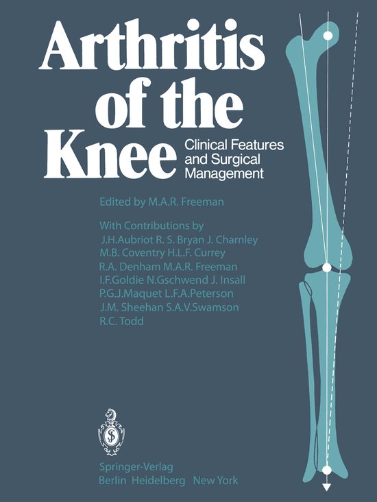 Arthritis of the Knee - cover