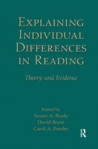 New Directions in Communication Disorders Research- Explaining Individual Differences in Reading