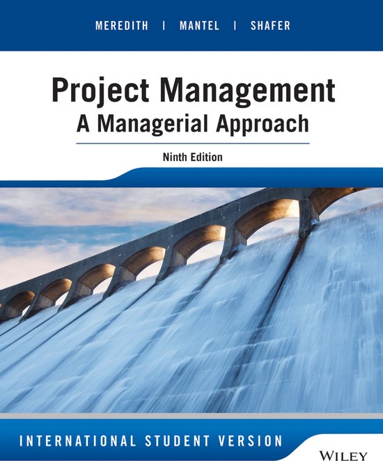 Project Management A Managerial Approach - cover