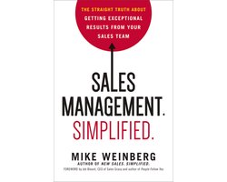 Omslag van Sales Management Simplified