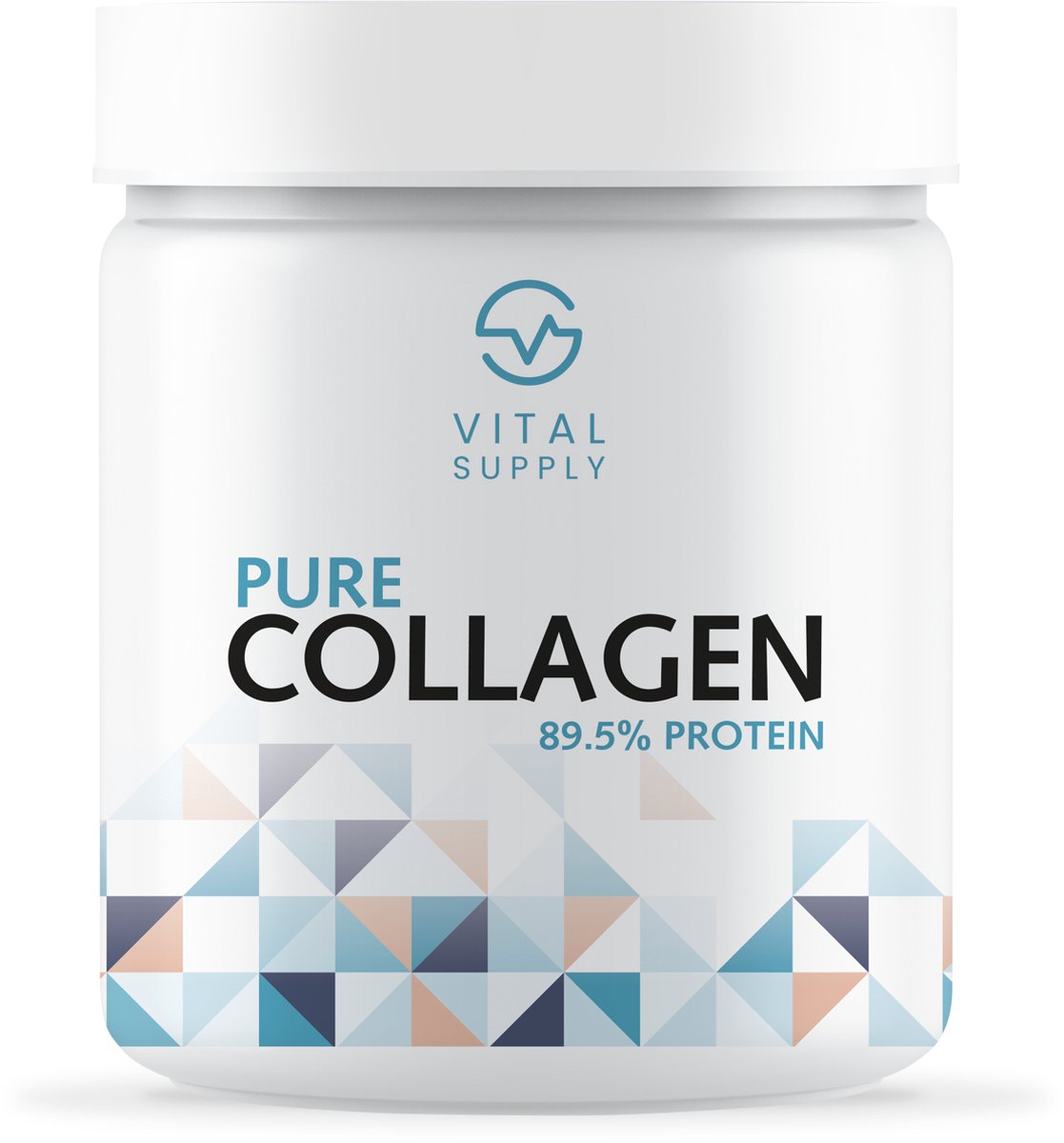 Vital Supply - Collageen poeder hydrolysaat Type 1 met vitamine C en D