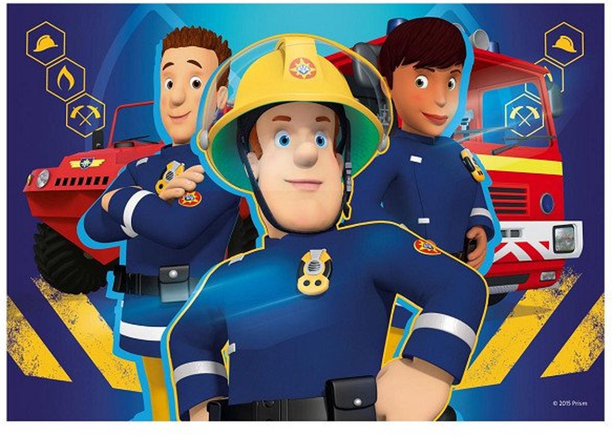 Ravensburger Brandweerman Sam helpt je uit de brand Vanaf 4+ - Puzzel - 2x24 stukjes — afbeelding 2