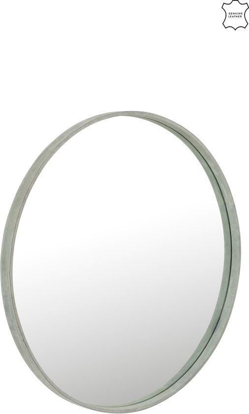 J-Line spiegel Rond - glas - groen - large